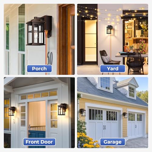 Dusk to Dawn Outdoor Light with Outlet