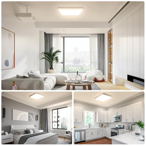 9Inch 18W Square LED Ceiling Light Fixtures Flush Mount