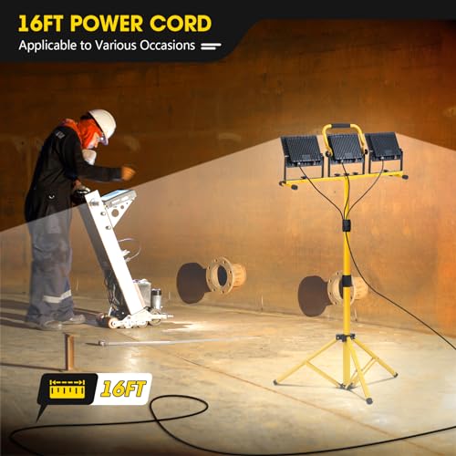 21000Lumen LED Work Lights with Stand