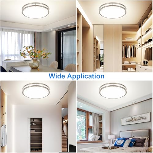 DLLT 2Pack Flush Mount LED Ceiling Light