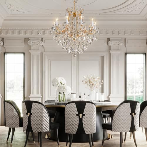 Modern Crystal Chandeliers (10 Count)