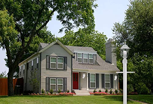White Outdoor Post Light