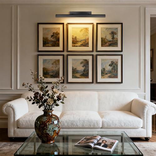 Matte Black Picture Lights for Wall