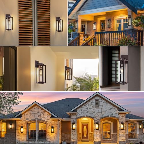16in Large Outdoor Wall Lights for House (2 Count)