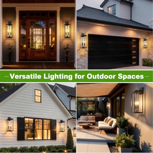 Extra Large 24 Inch Outdoor Wall Lights (2 Count)