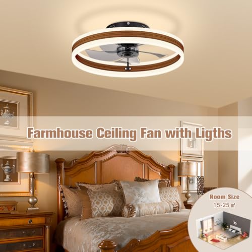 Low Profile Ceiling Fans with Lights and Remote