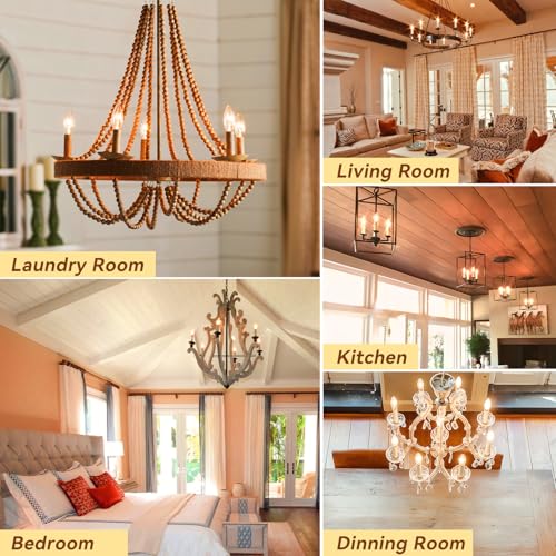 Candelabra LED Bulbs (12 Count)