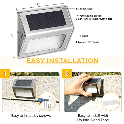 Solar Step Lights (12 Count)