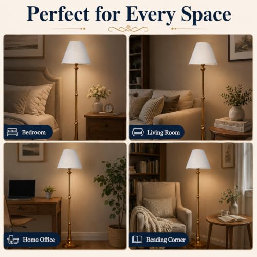 Empire Beige Linen Lamp Shades Set of 2 (2 Count)