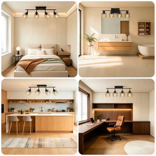 4 Lights Kitchen Lighting Fixtures Ceiling Mount (4-Light)