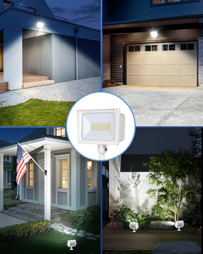 2 Pack 65W LED Outdoor Flood Light (2 Count)