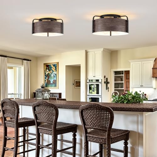 Farmhouse Flush Mount Ceiling Light