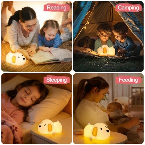 Dog Night Light & Lamp for Kids