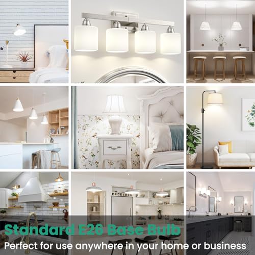 6 Pack A19 LED Light Bulbs (6 Count)