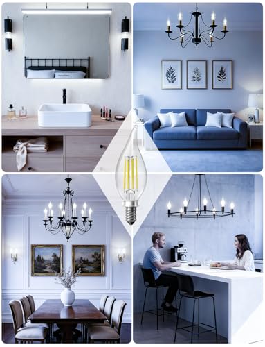 Chandelier Light Bulbs (6 Count)