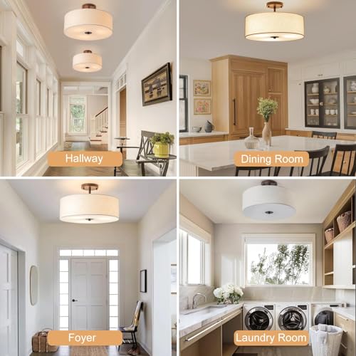 Semi Flush Mount Ceiling Light