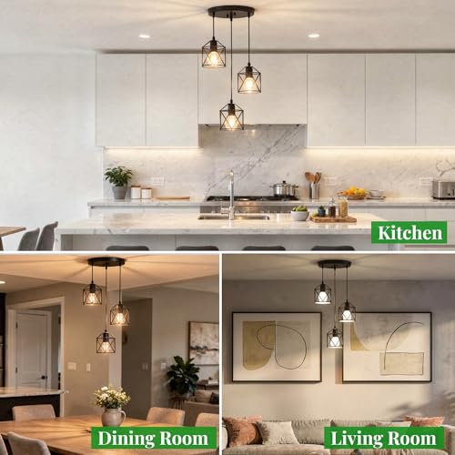3 Light Pendant Lighting