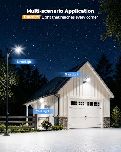 4 Pack 150W LED Barn Light Dusk to Dawn (3.99 Count)