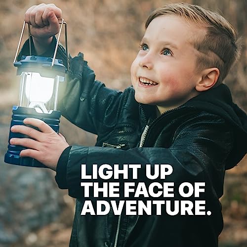Camping Lantern Multicolor 4 Pack Lanterns for Power Outages (4 Count)