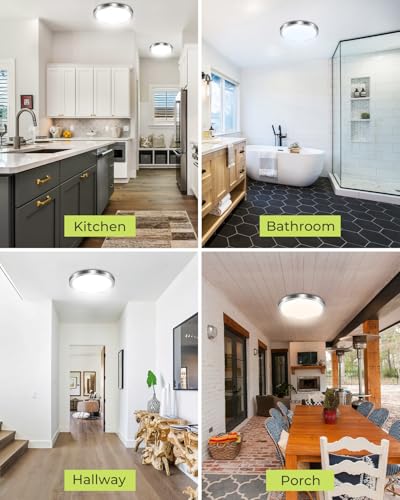 2PACK LED Flush Mount Ceiling Light 3000K