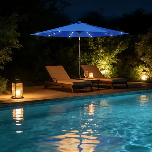 9 ft Solar Umbrella