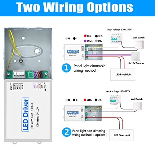 4 Pack 2x4 LED Flat Panel Light Drop Ceiling Fixture 7800LM (4 Count)