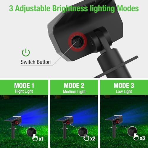 Solar Spot Lights Outdoor (4 Count)