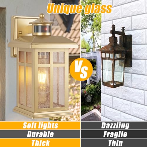 Exterior Motion Wall Sconce (2 Count)