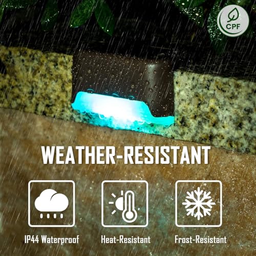 Color Changing Solar Deck Lights (16 Count)