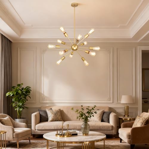 Gold Chandelier