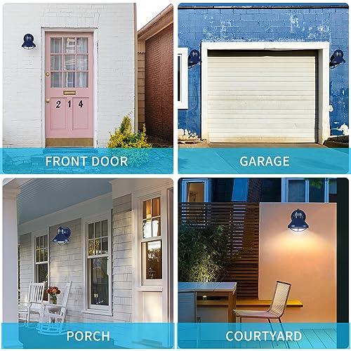 Motion Sensor Outdoor LED Wall Sconce Dusk to Dawn Exterior Barn Lighting
