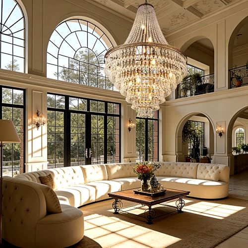 French Empire Crystal Chandeliers