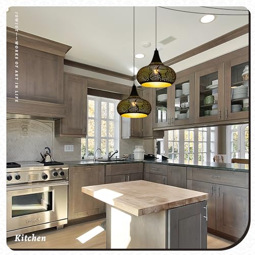 Corridor Black Pendant Lights Plug