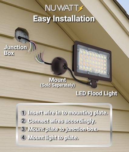 50W Bronze LED Flood Lights Outdoor