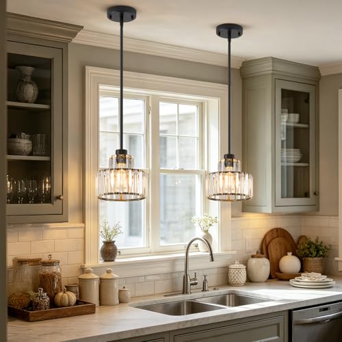 Black Pendant Lights Kitchen Island