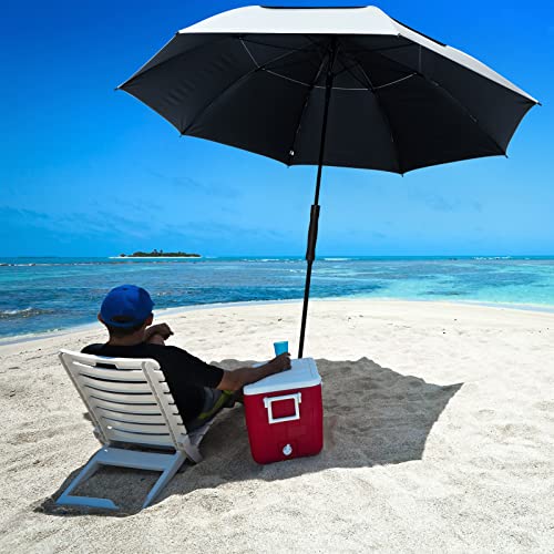 UV Golf Beach Umbrella 68”Auto Open Extra Large Sun Shade Umbrellas