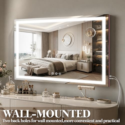 Large Vanity Mirror with Lights
