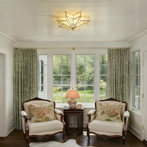 Star Brass Vintage Ceiling Light