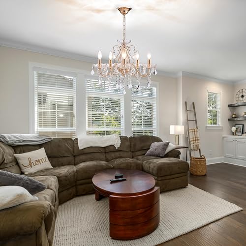 Saint Mossi 5 Light Crystal Chandelier Light Fixture