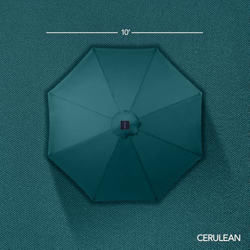 10ft Solar Market Patio Umbrella w