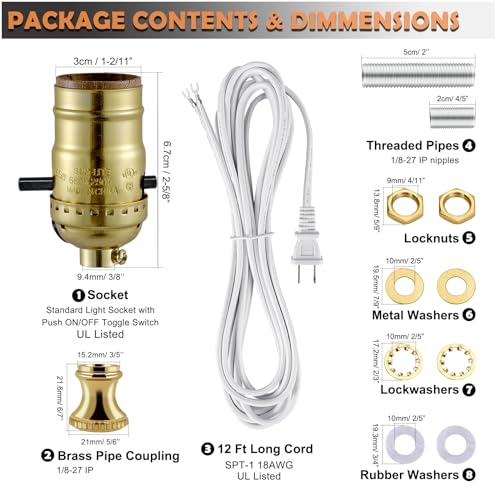 Lamp Rewire Kit (2 Count)