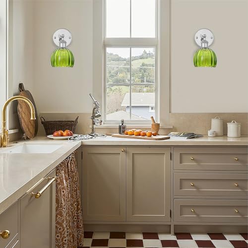 Vintage Battery Operated Wall Sconce (2 Count)