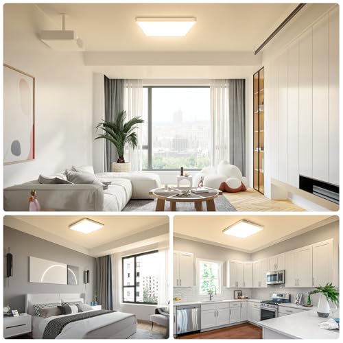 9Inch 18W Square LED Ceiling Light Fixtures Flush Mount