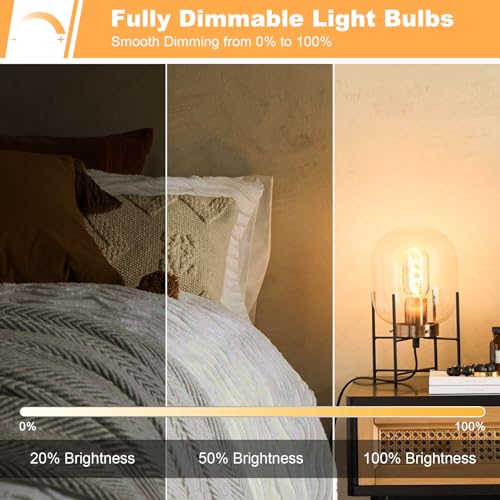 E26 LED Bulb 6W Equivalent 60 watt (4 Count)