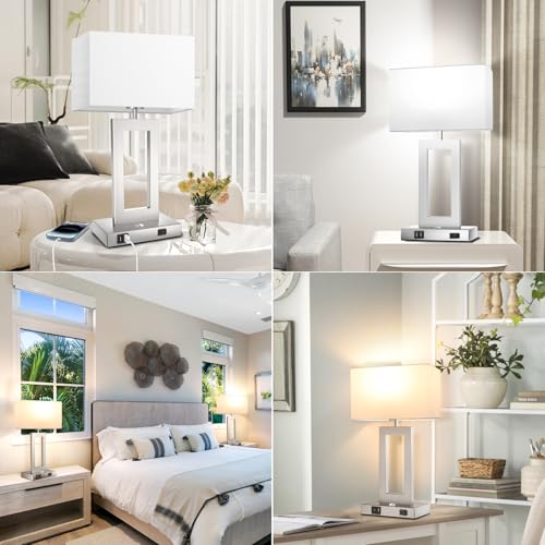 3 Color Temperatures Touch Control Table Lamps Set of 2 (2 Count)