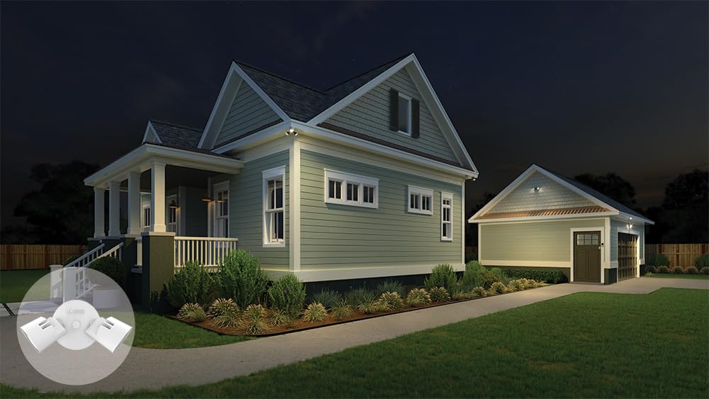 HomeGuard 2 Light LED Outdoor Flood Lights