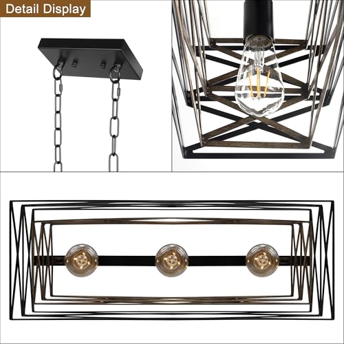 21''Farmhouse Dining Room Light Fixture