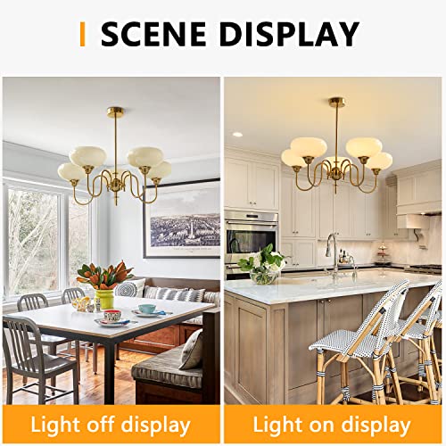 Gold Vintage Chandelier Modern 5