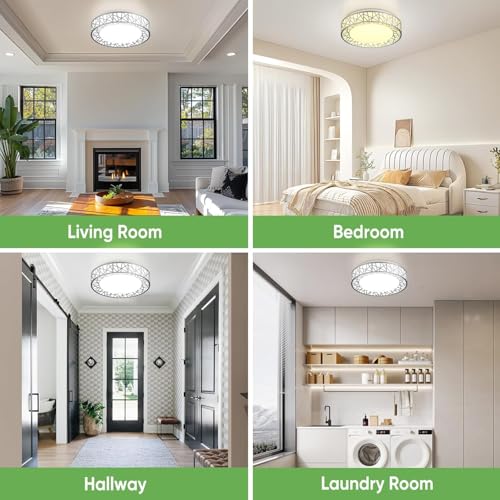 14 Inch Bird's Nest Flush Mount Ceiling Light
