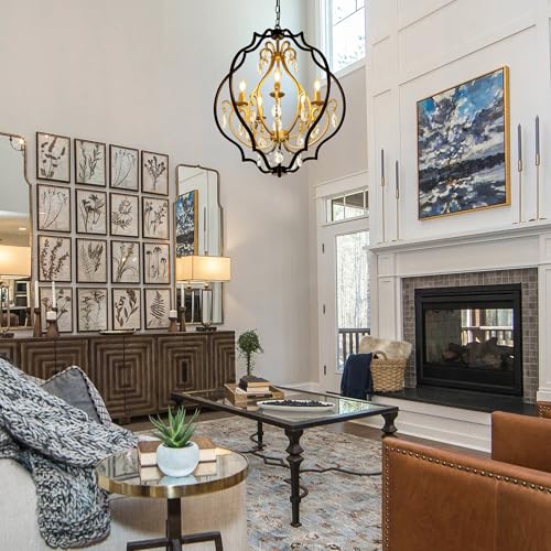 Black and Gold Chandeliers Vintage Orb Chandeliers for Dining Room